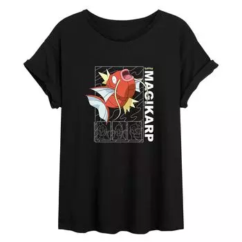 Детская струящаяся футболка Pokmon Magikarp Licensed Character