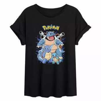 Детская струящаяся футболка Pokmon Squirtle Licensed Character