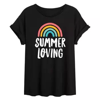 Детская струящаяся футболка Rainbow "Summer Loving" Licensed Character