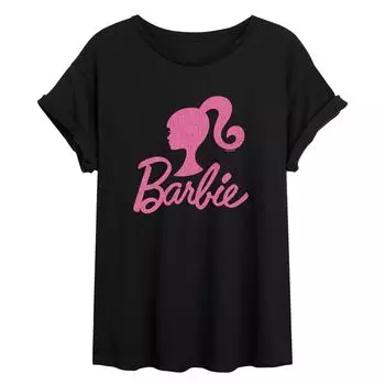 Детская струящаяся футболка с блестящим логотипом Barbie Licensed Character