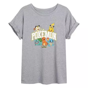 Детская струящаяся футболка с логотипом Pokmon Athletic Licensed Character