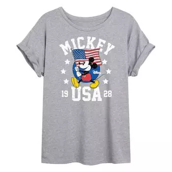 Детская струящаяся футболка с развевающимся флагом Disney's Микки Маус Disney