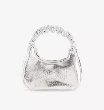 Детская сумка из искусственной кожи «June» с верхней ручкой Molo, серебряный