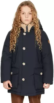 Детская темно-синяя парка Bayman Down Parka Woolrich