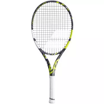 Детская теннисная ракетка Pure Aero 26 дюймов, черная/желтая BABOLAT