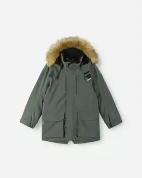 Детская теплая зимняя куртка Ajaton Reima, цвет Thyme Green