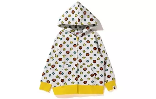 Детская толстовка A Bathing Ape, белый