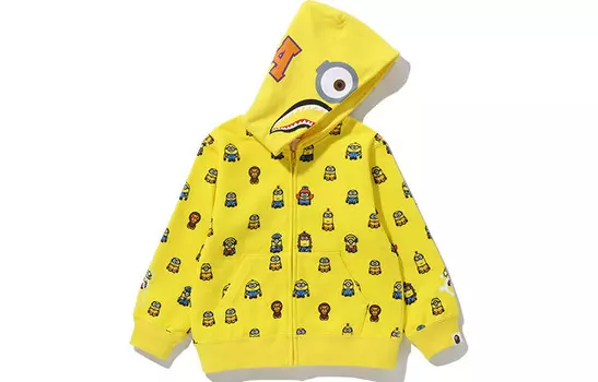 Детская толстовка A Bathing Ape, белый