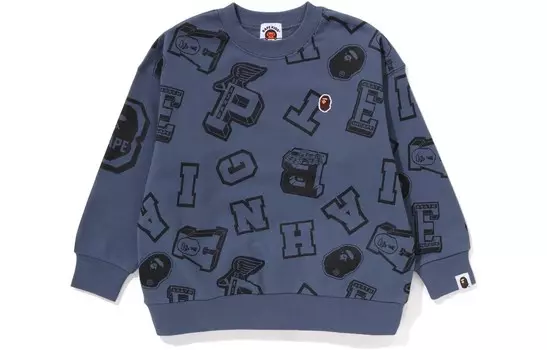 Детская толстовка A Bathing Ape, бежевый