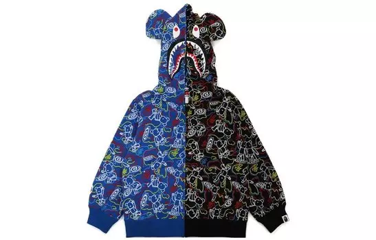 Детская толстовка A Bathing Ape, мультиколор