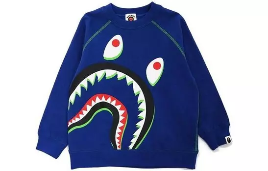 Детская толстовка A Bathing Ape, синий