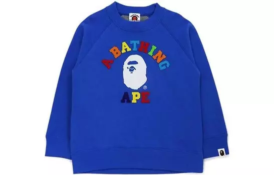 Детская толстовка A Bathing Ape, синий