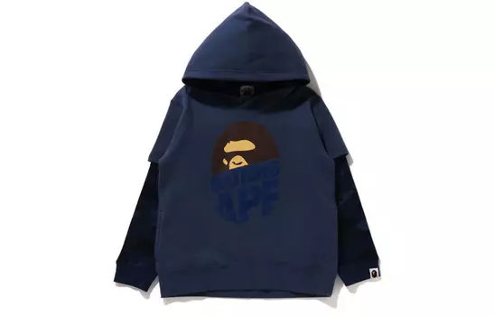 Детская толстовка A Bathing Ape, темно-синий