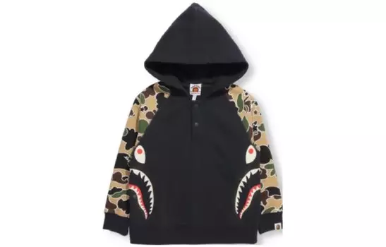 Детская толстовка A Bathing Ape, желтый