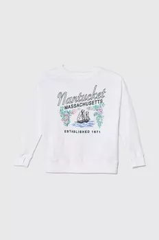 Детская толстовка Abercrombie & Fitch, белый