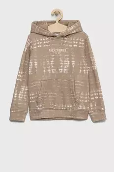 Детская толстовка Abercrombie & Fitch, бежевый