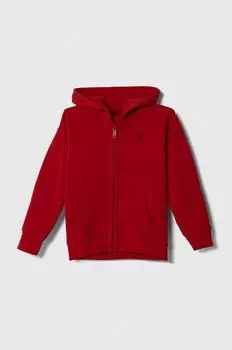 Детская толстовка Abercrombie & Fitch, красный