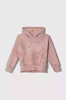 Детская толстовка Abercrombie & Fitch, розовый