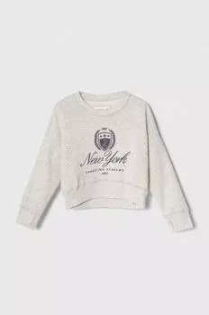 Детская толстовка Abercrombie & Fitch, серый