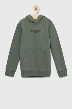 Детская толстовка Abercrombie & Fitch, зеленый