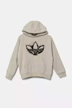 Детская толстовка adidas Originals, бежевый