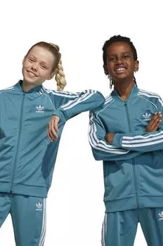 Детская толстовка adidas Originals, бирюзовый