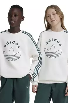 Детская толстовка adidas Originals CREW, белый