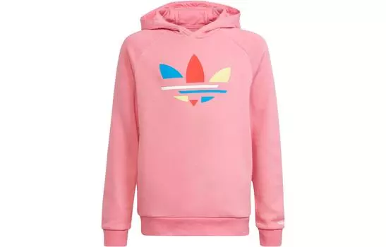 Детская толстовка Adidas Originals, цвет Pink