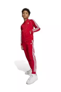 Детская толстовка adidas Originals SST TRACK TOP, красный