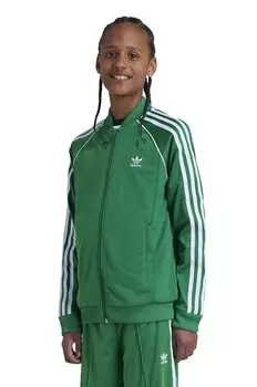 Детская толстовка adidas Originals SST TRACK TOP, зеленый