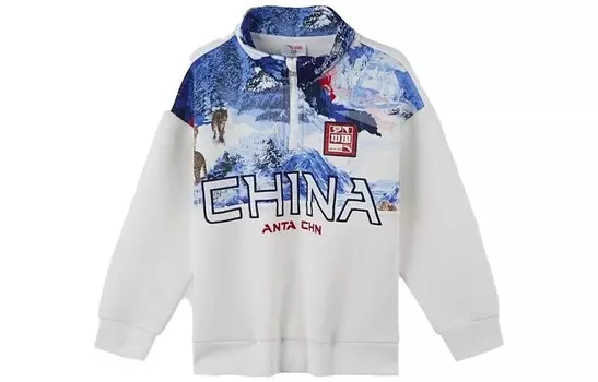 Детская толстовка Anta, белый