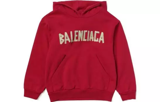 Детская толстовка Balenciaga, красный