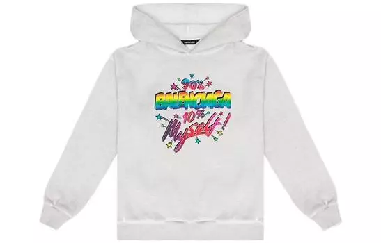 Детская толстовка Balenciaga, серый