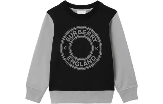 Детская толстовка Burberry, цвет Black