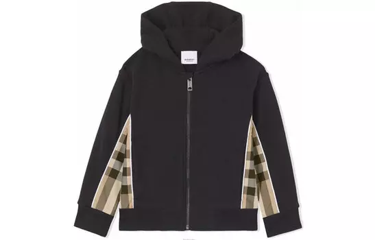 Детская толстовка Burberry, цвет Black