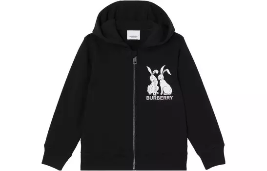 Детская толстовка Burberry, цвет Black