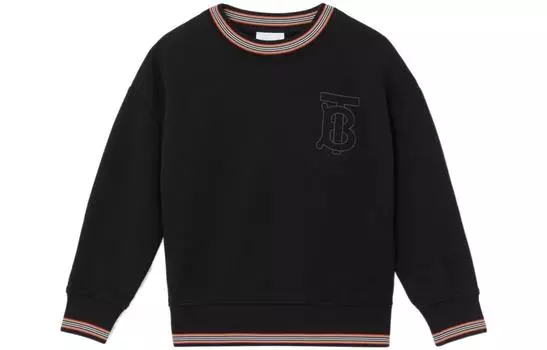 Детская толстовка Burberry, цвет Black