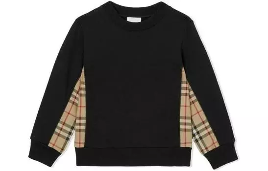 Детская толстовка Burberry, цвет Black