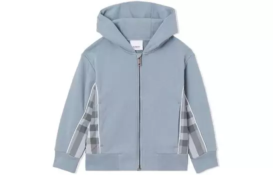 Детская толстовка Burberry, цвет Blue