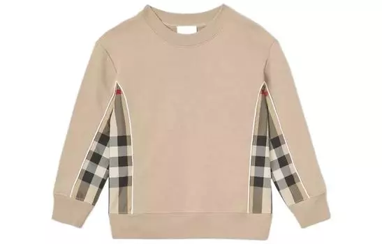 Детская толстовка Burberry, цвет Brown