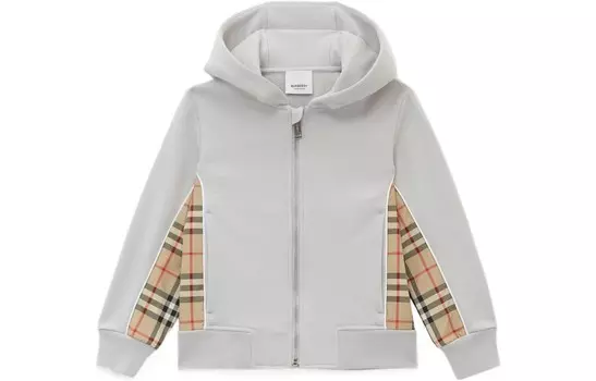 Детская толстовка Burberry, серый