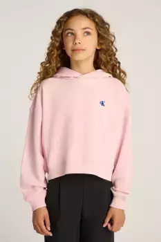 Детская толстовка Calvin Klein Jeans, розовый