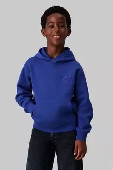 Детская толстовка Calvin Klein Jeans, синий