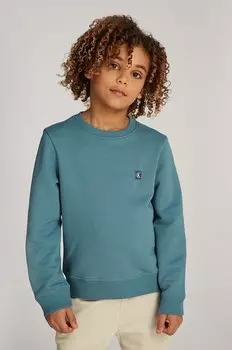 Детская толстовка Calvin Klein Jeans, зеленый