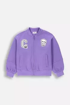 Детская толстовка Coccodrillo, фиолетовый