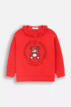 Детская толстовка Coccodrillo, красный