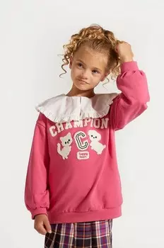 Детская толстовка Coccodrillo, розовый