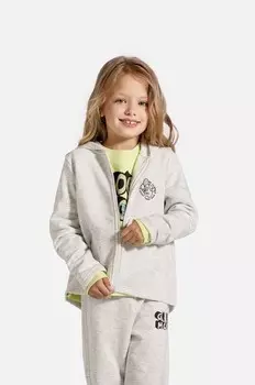 Детская толстовка Coccodrillo, серый