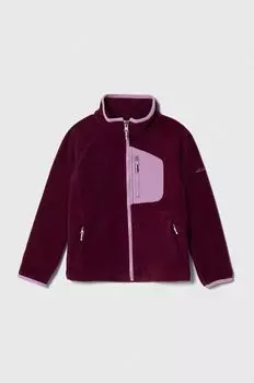 Детская толстовка Columbia Fast Trek III Fleece Full Zip, бордовый