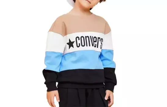 Детская толстовка Converse, черный